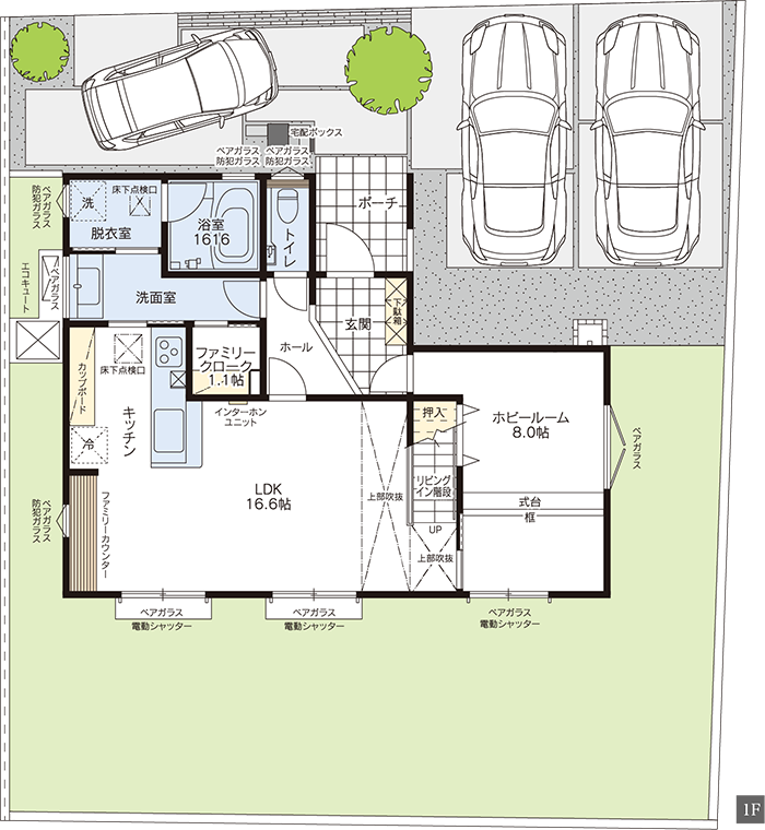コーディネートパターンNo.04 参考間取り1階