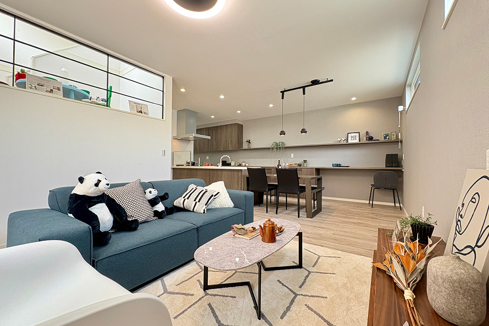 モーダスタイル リビング写真