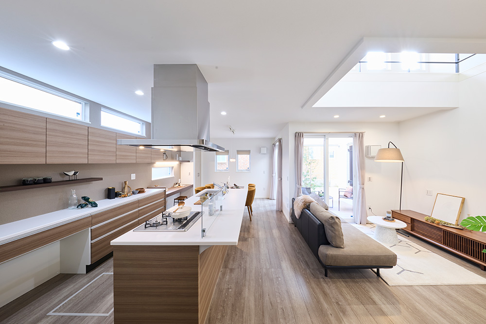 ノキヤスタイル リビング写真