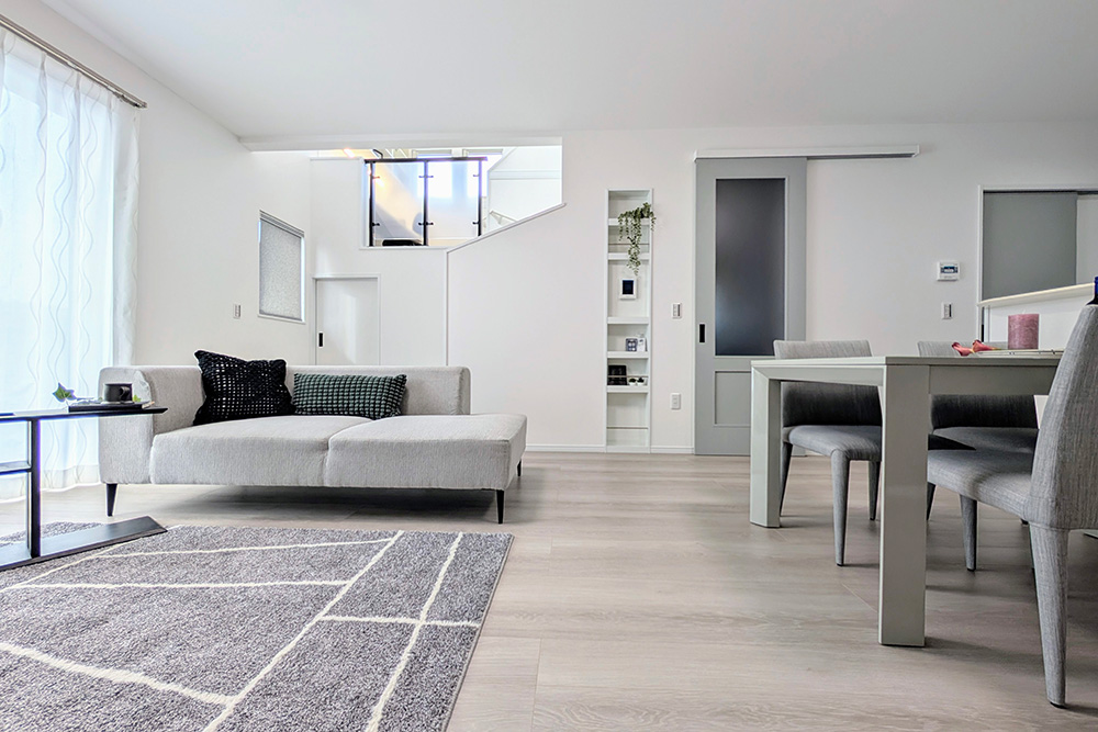 ノルディックスタイル リビング写真